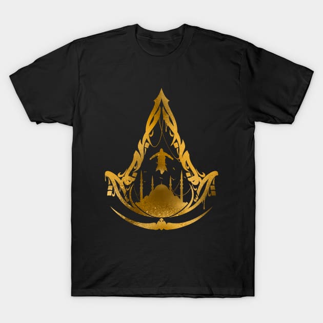 Assasin’s Creed Mirage Gold Version T-Shirt by KNTG